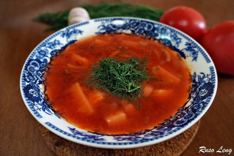 Sopa de remolacha